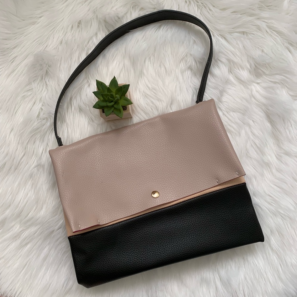 Black & Blush Pink Purse - Picture 1 of 7